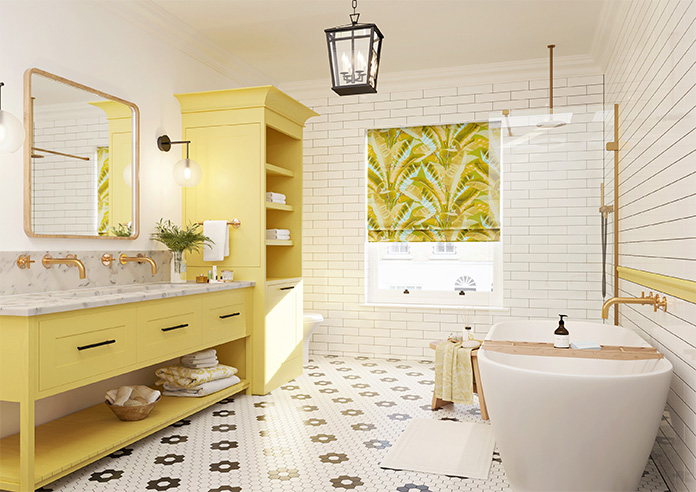 Rodeo Drive, Yellow - Roman Blind - Image 6